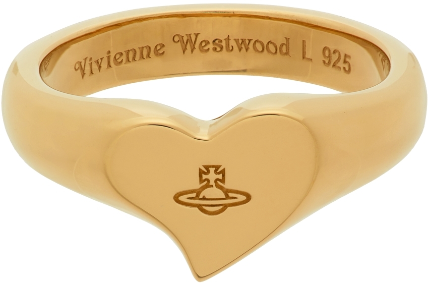 Vivienne Westwood: Gold Marybelle Ring | SSENSE Canada