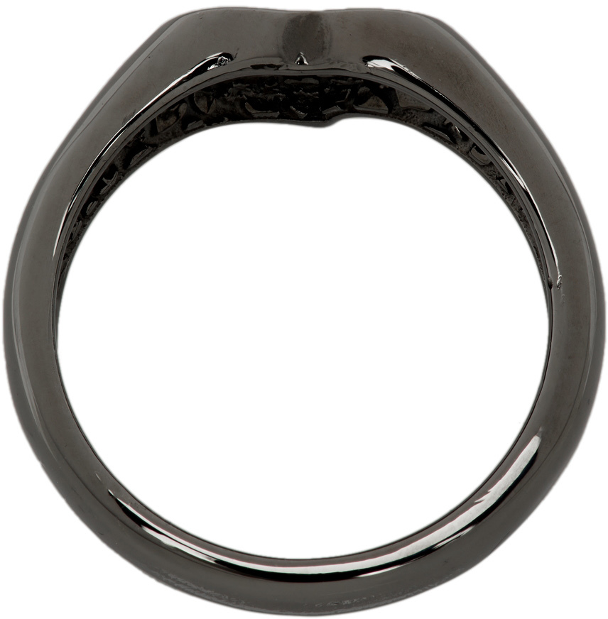 Vivienne Westwood Gunmetal Marybelle Ring | Smart Closet