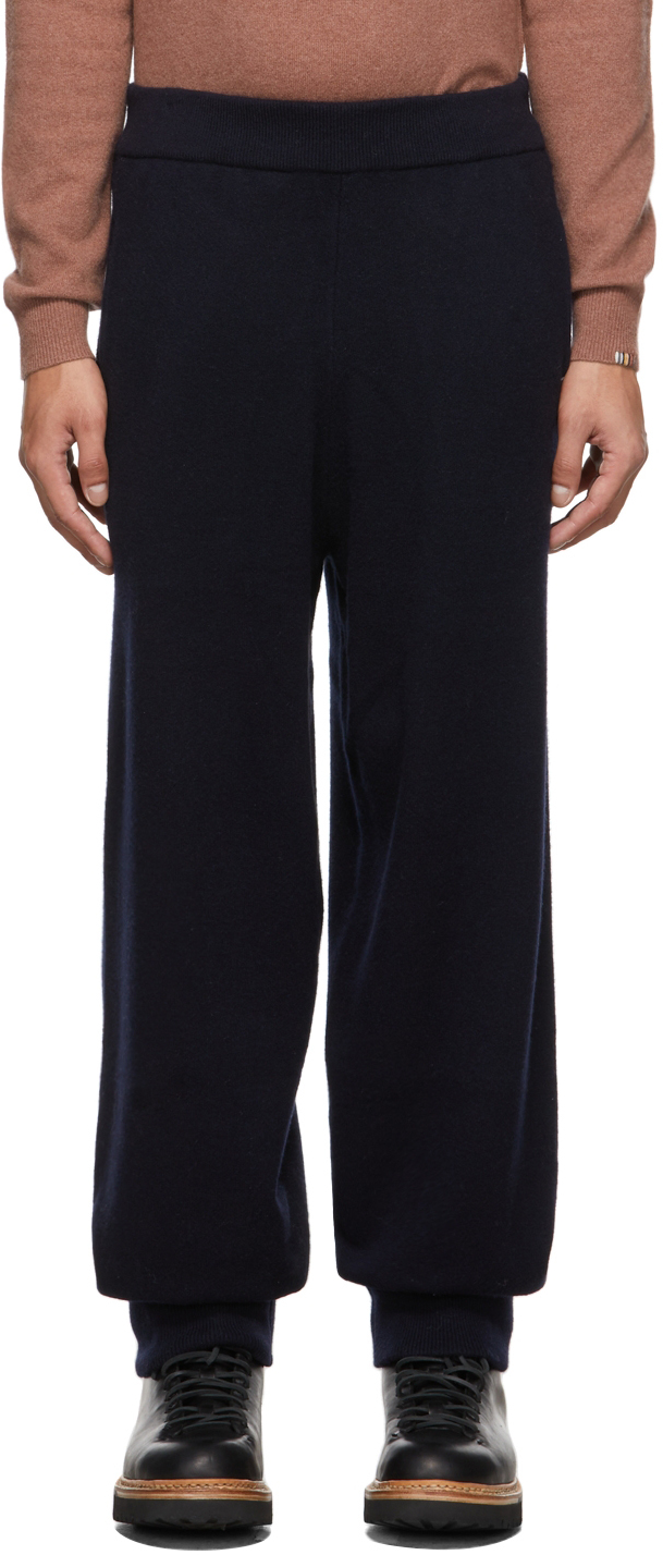extreme cashmere Navy No. 197 Rudolf Trousers