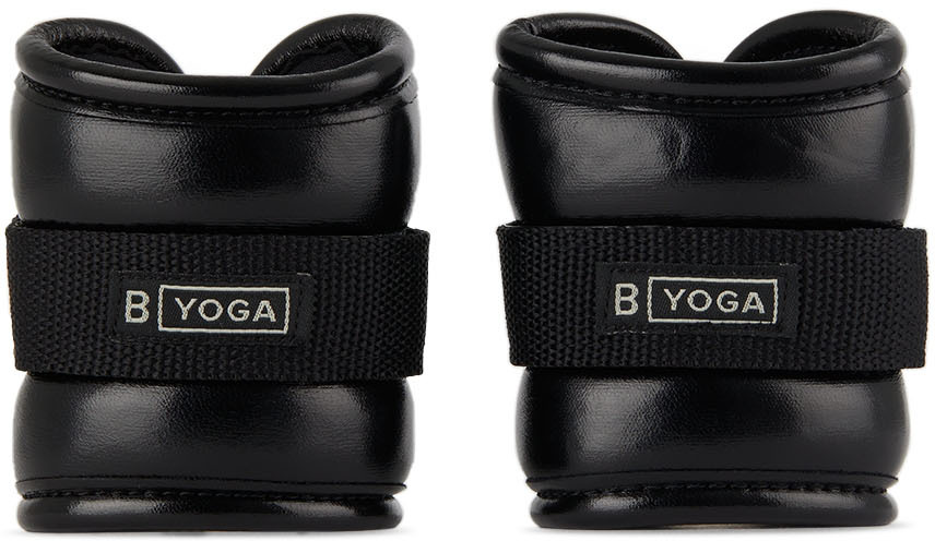 B Yoga Black Tone Weights, 1 Lb