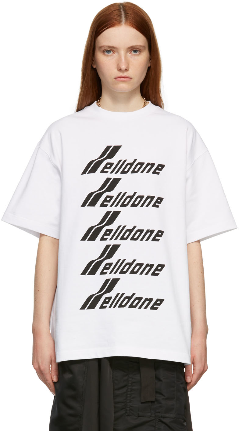 We11done Logo Font T-Shirt