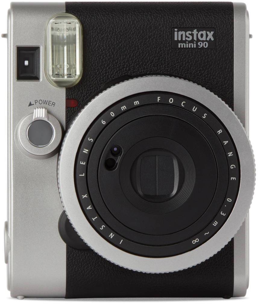 Black instax mini 90 Neo Classic Instant Camera by Fujifilm on Sale