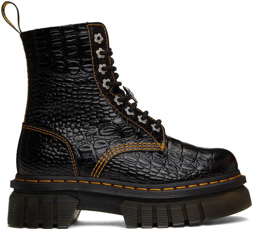 Black Dr. Martens Edition Audrick Croc Boots