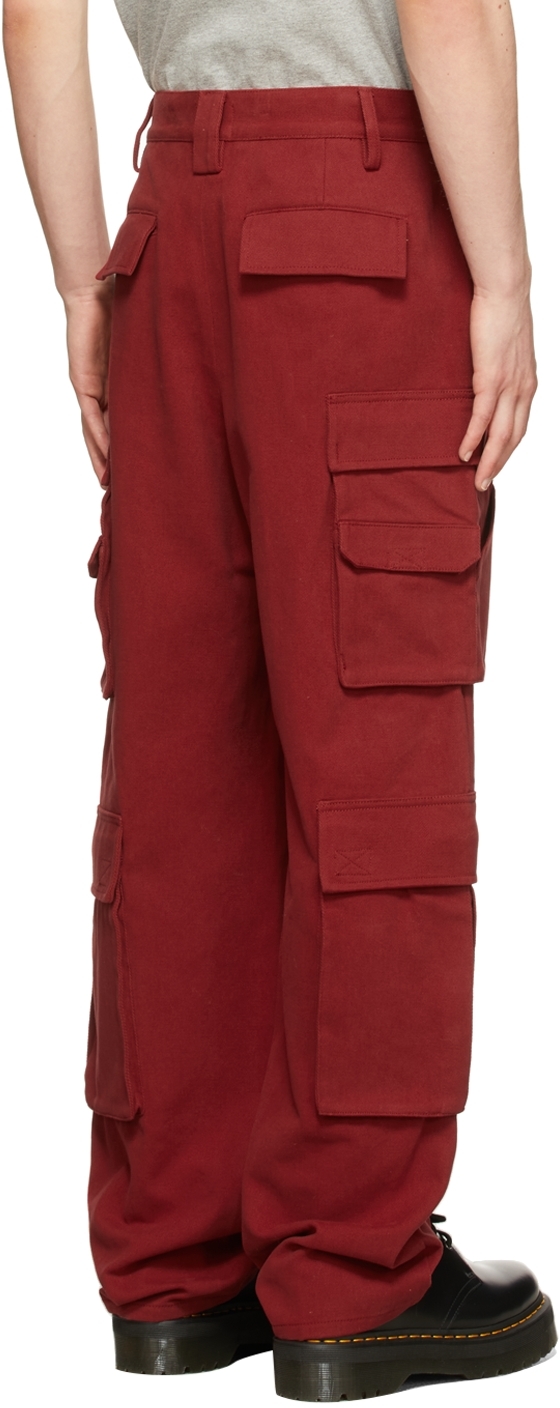 Marc Jacobs Heaven Red Heaven by Marc Jacobs Wide-Leg Cargo Pants