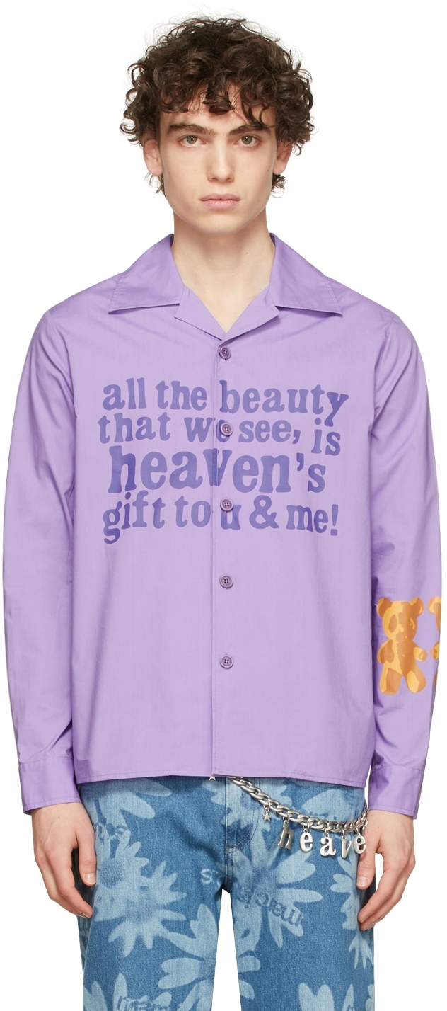 Purple Heaven by Marc Jacobs 'Heaven's Gift' Shirt