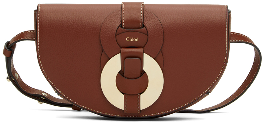 Chloé Burgundy Darryl Belt Bag