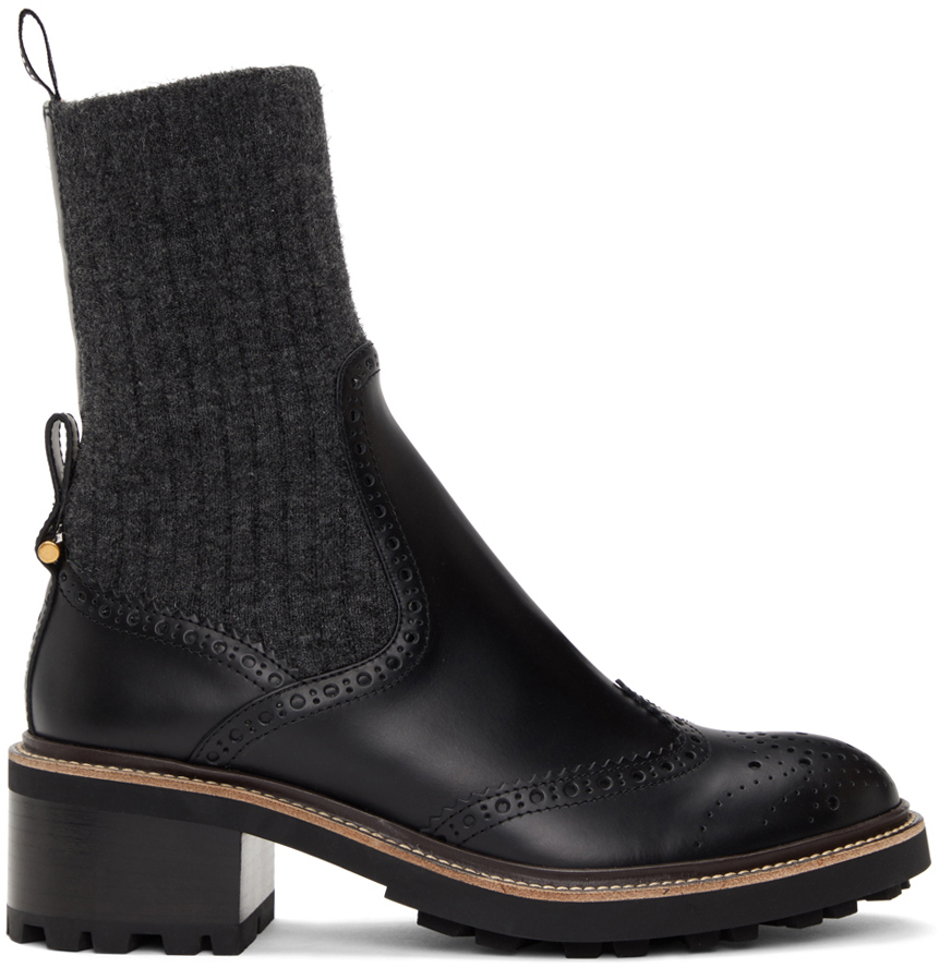 chloe sock boot