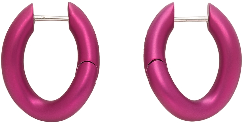 Pink XS Loop Earrings