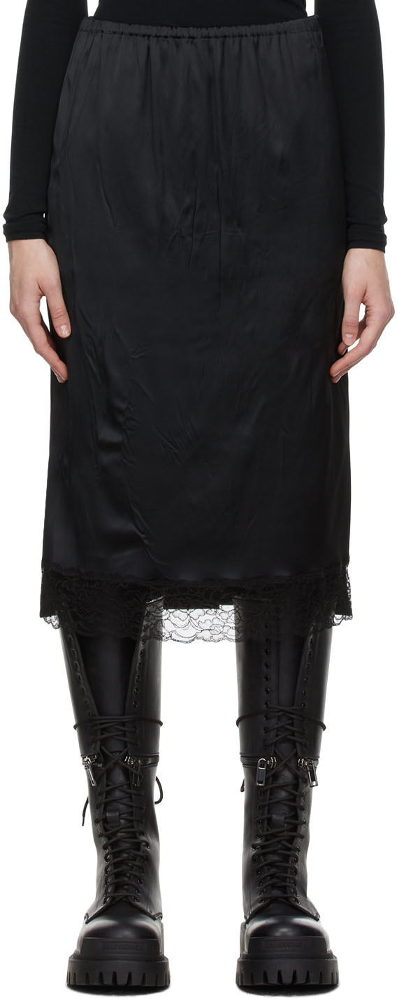 Balenciaga Black Tailored Skirt