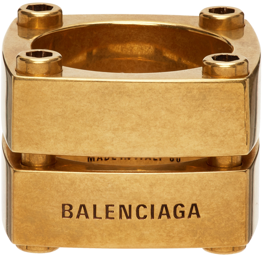 balenciaga gear ring