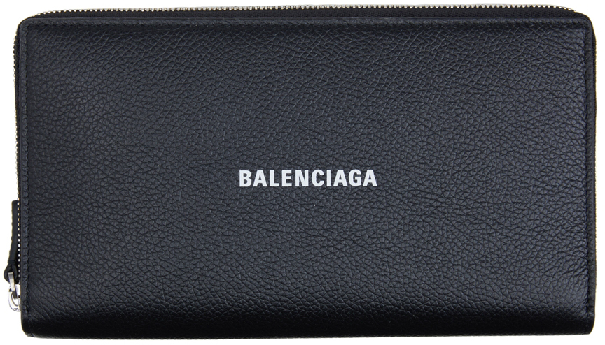 Black Cash Continental Wallet