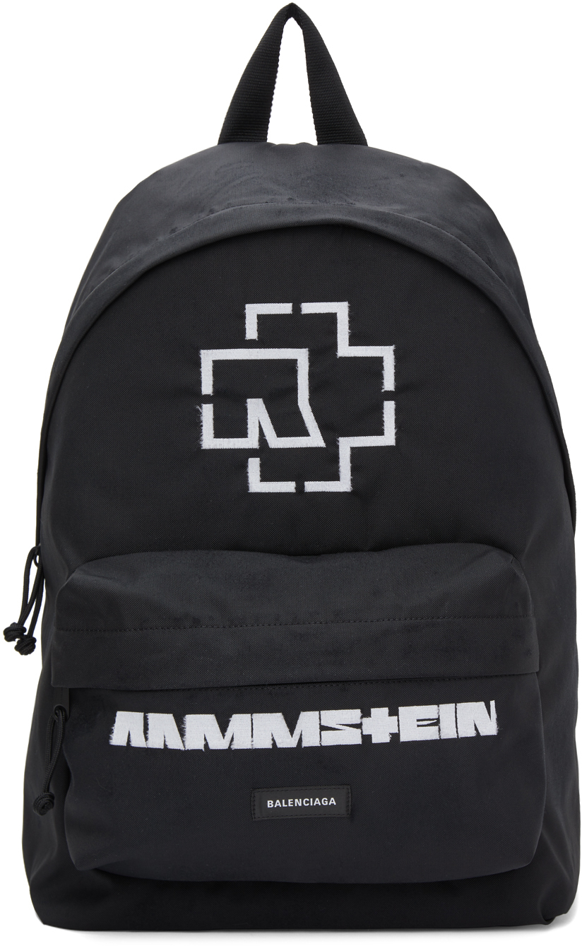 Black Rammstein Edition Explorer Xxl Backpack In 1000 Black
