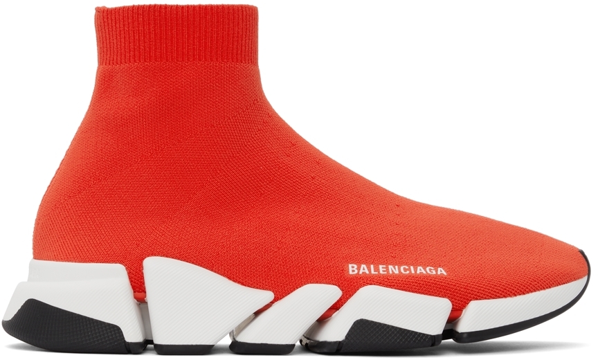 Balenciaga Red Speed 2.0 Sneakers | Smart Closet