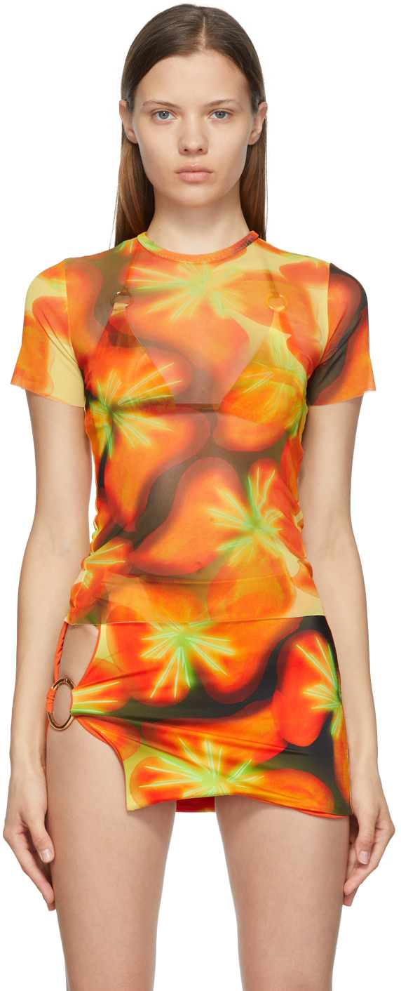 Louisa Ballou Orange Beach T-Shirt