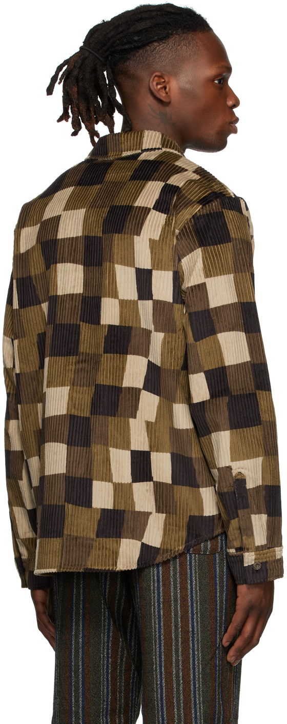 Stüssy Multicolor Wobbly Check Shirt | Smart Closet