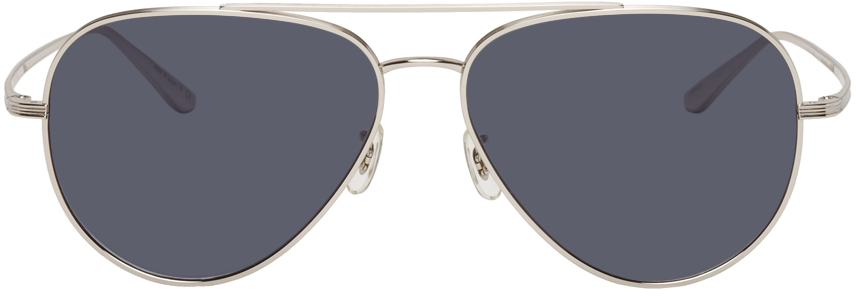 The Row Silver Oliver Peoples Edition Casse Sunglasses