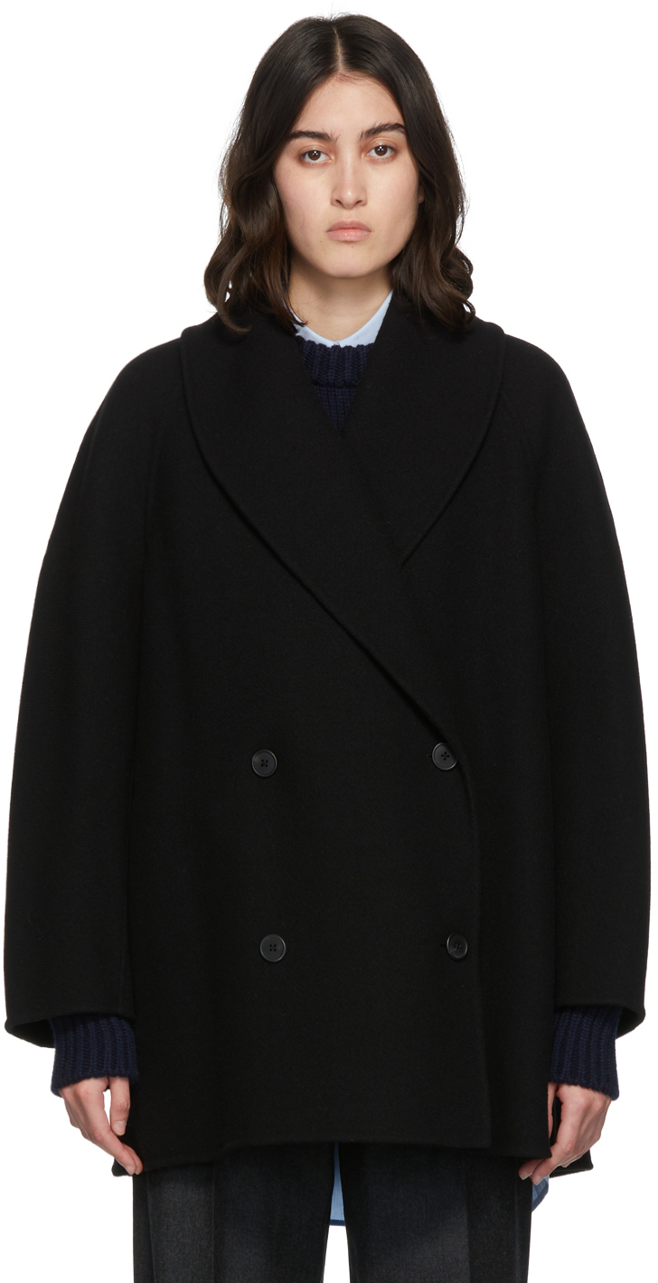 ザ ロウ THE ROW Polli ウールカシミヤ ショールカラーコート XS ザ ロウ THE ROW Polli ウールカシミヤ ショールカラーコート XS