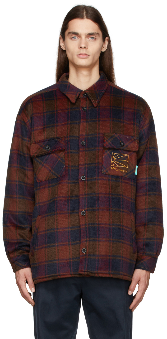 Rassvet Multicolor Check Sherpa-Lined Jacket