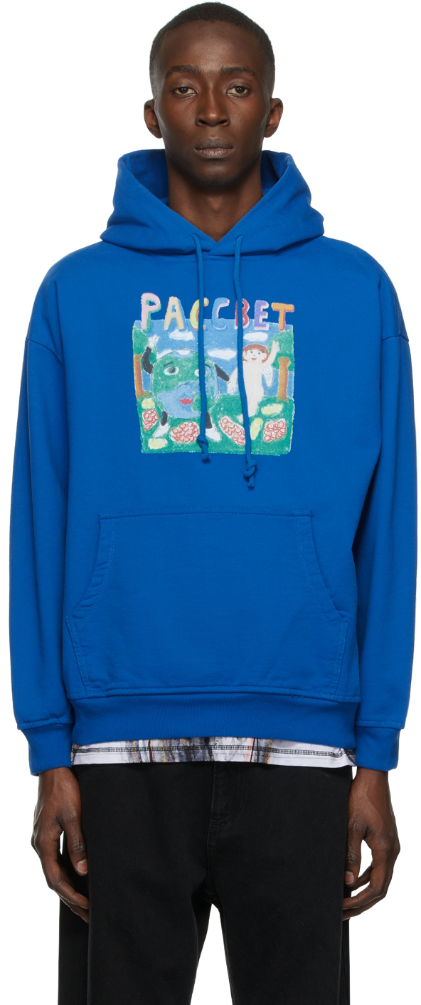 Blue Worldpeache Hoodie