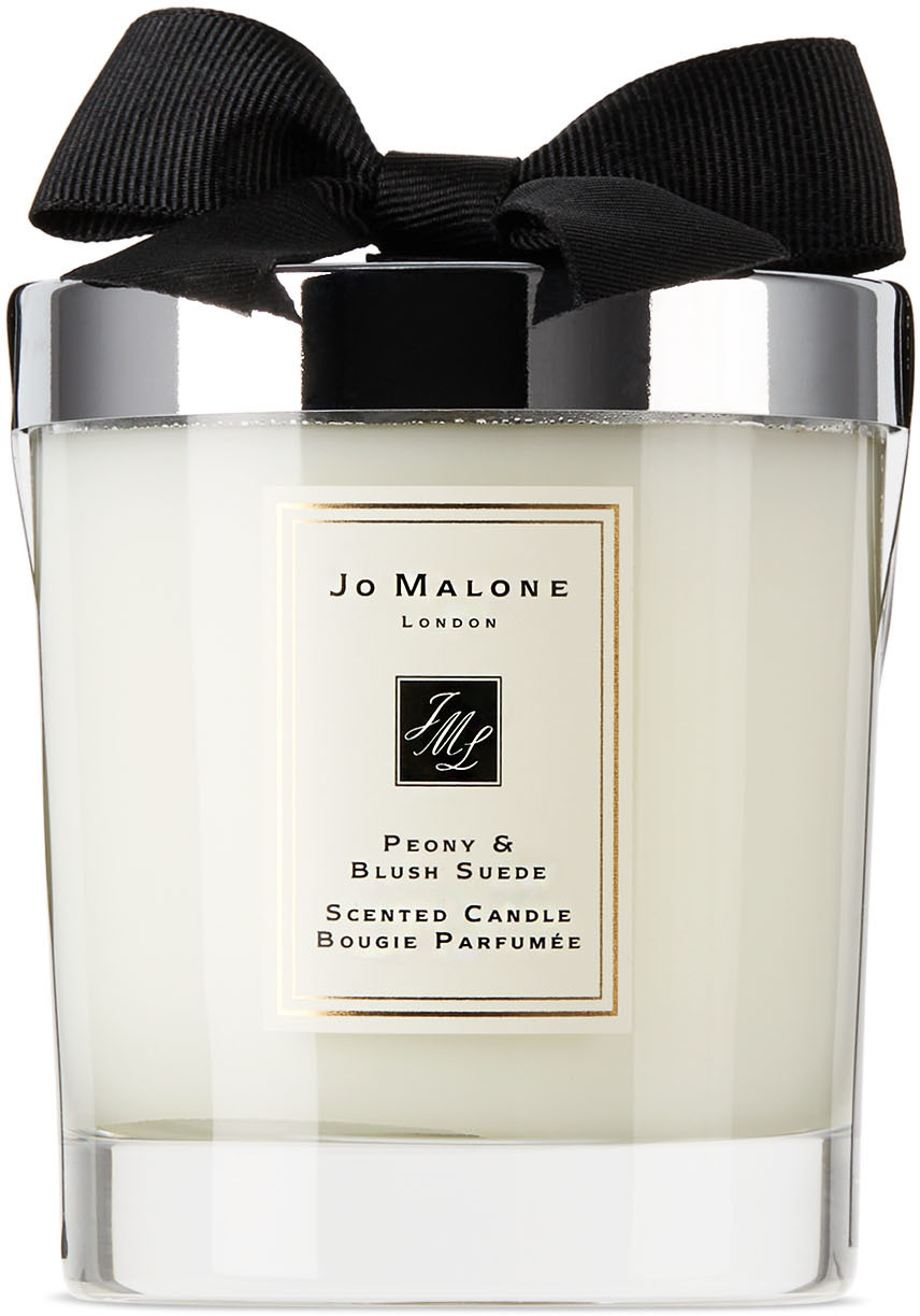 Peony & Blush Suede Home Candle by Jo Malone London | SSENSE