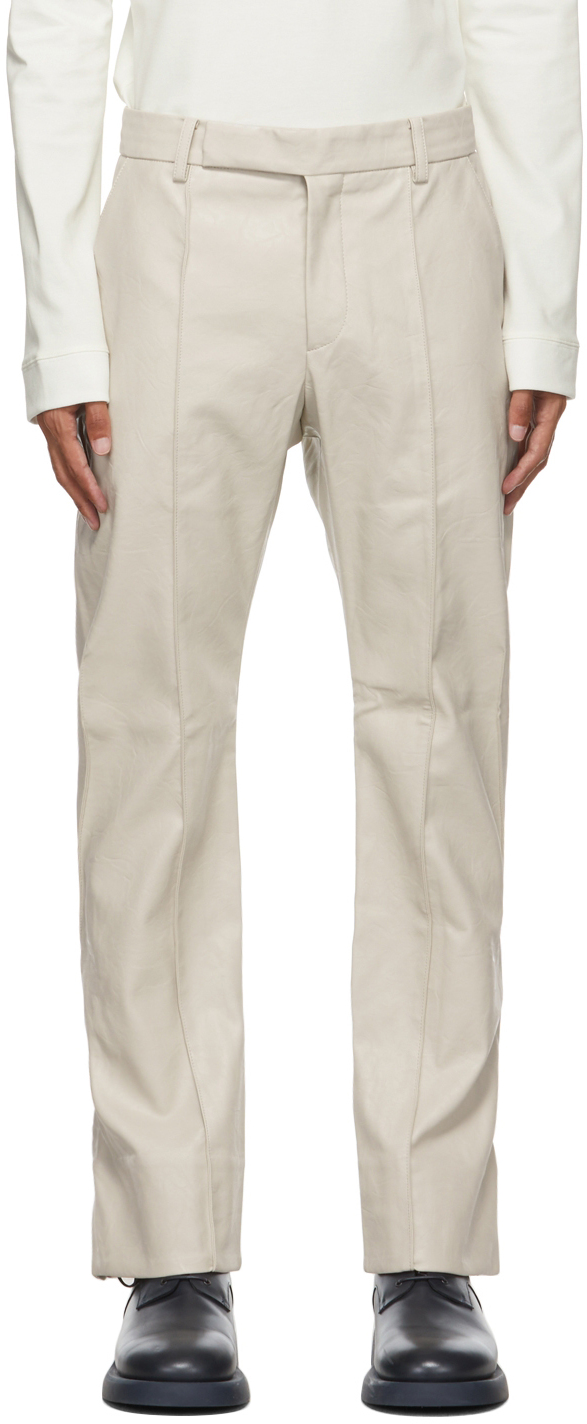 cornerstone 21aw side seam trousers - スラックス