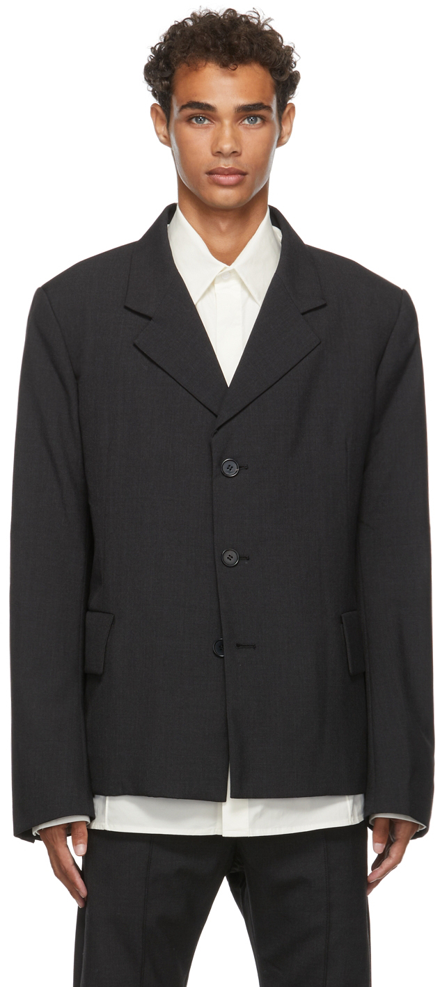 three button blazer