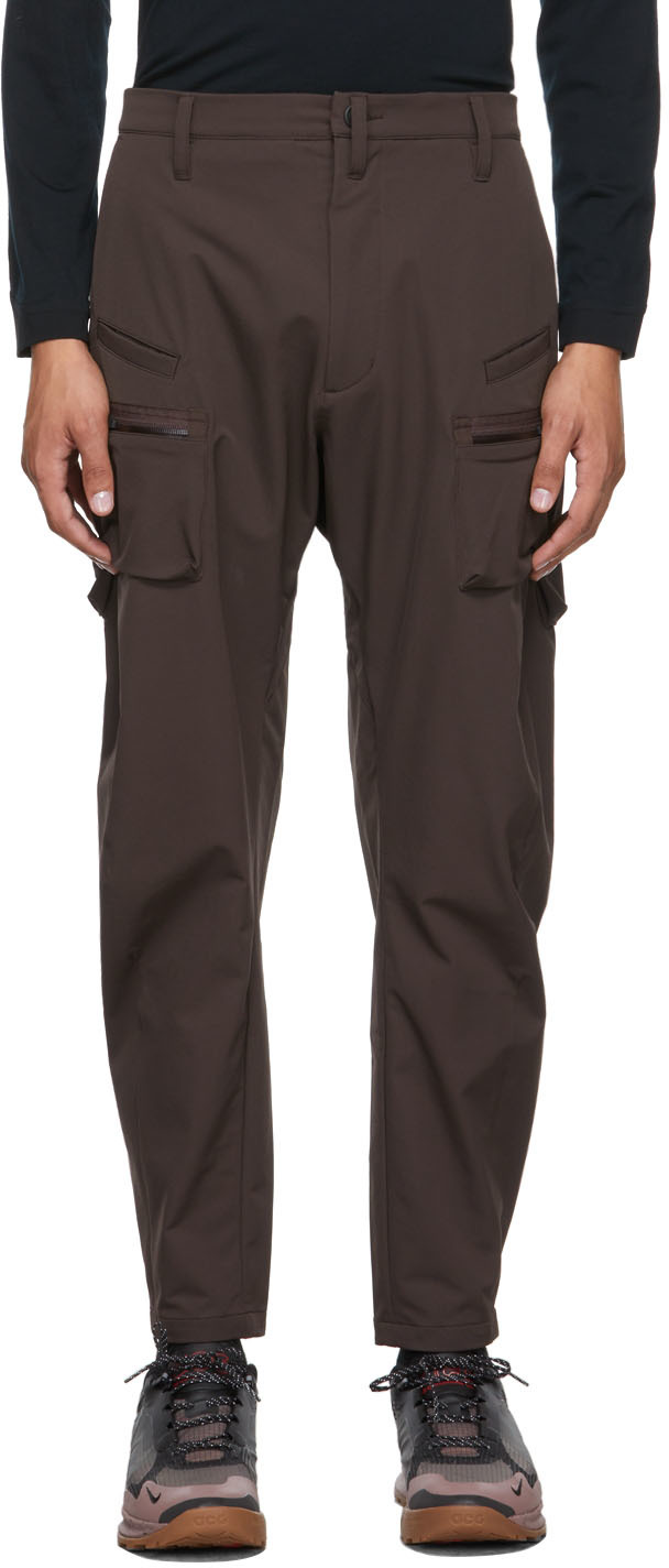 Brown P41-DS Articulated Cargo Pants