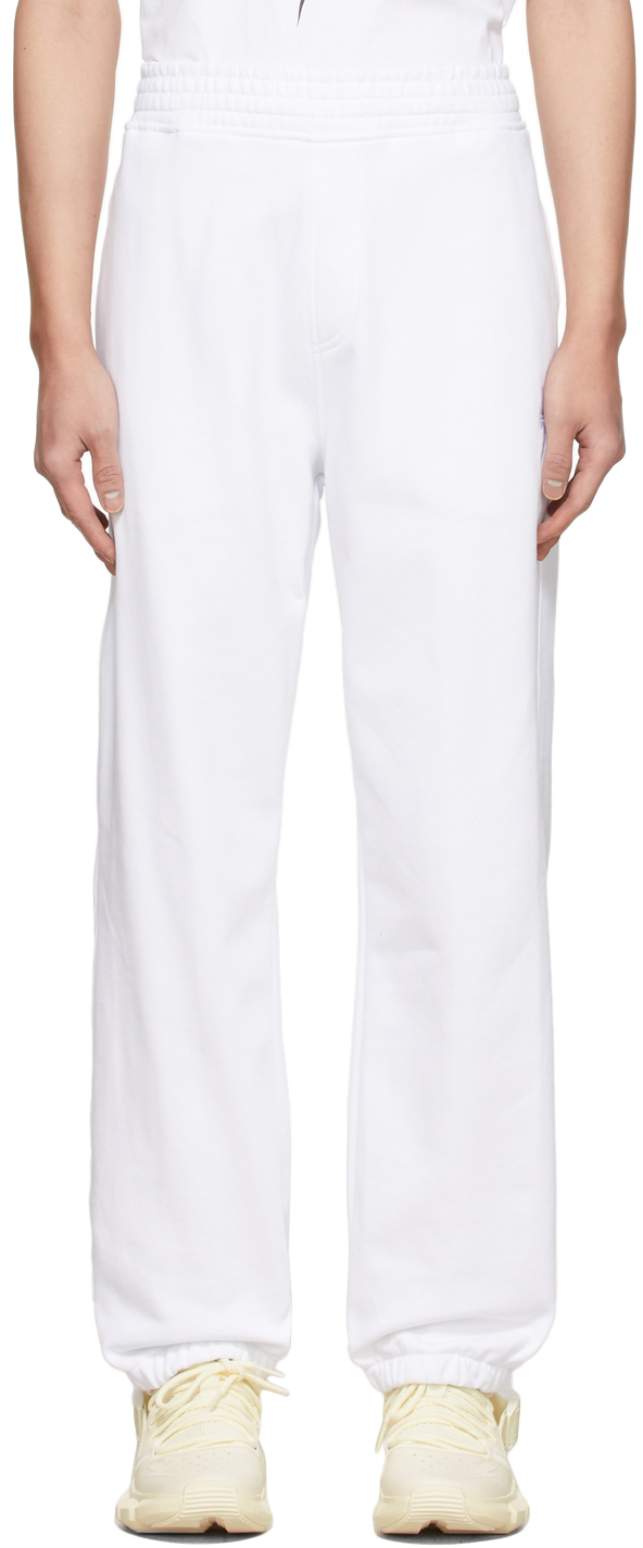 White Thunderbolt Lounge Pants