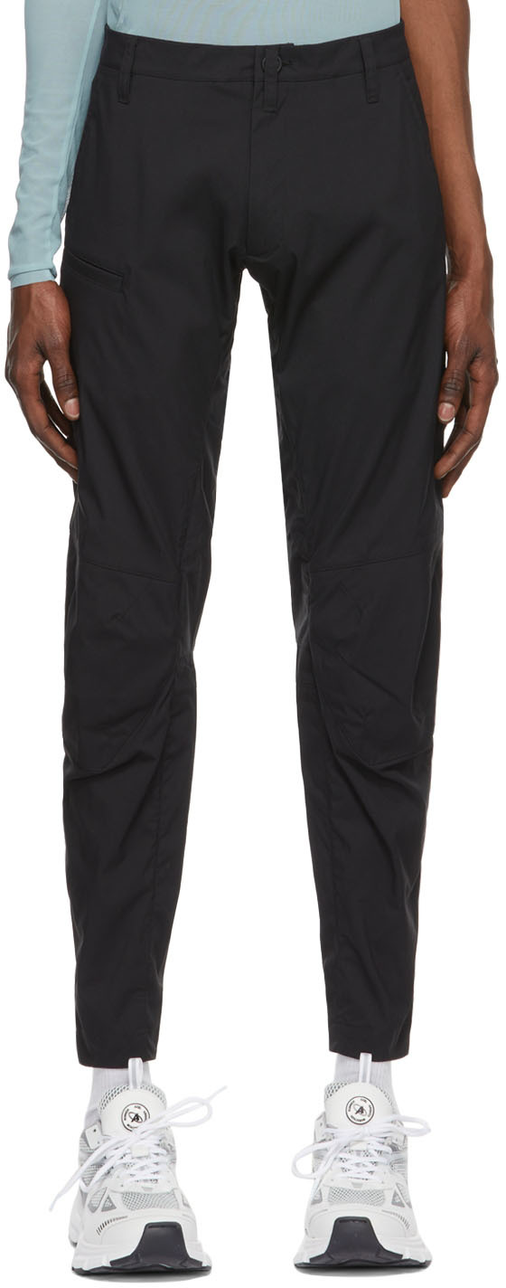 Black P10-E Articulated Trousers