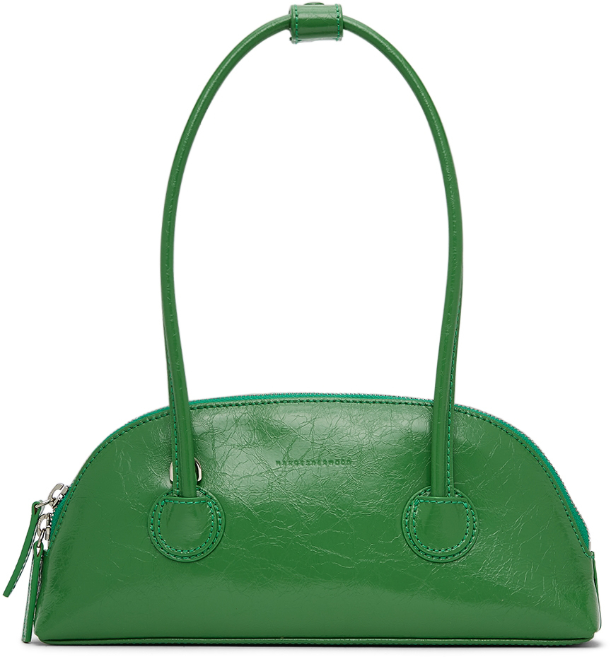 Leather handbag Marge Sherwood Green in Leather - 33108714