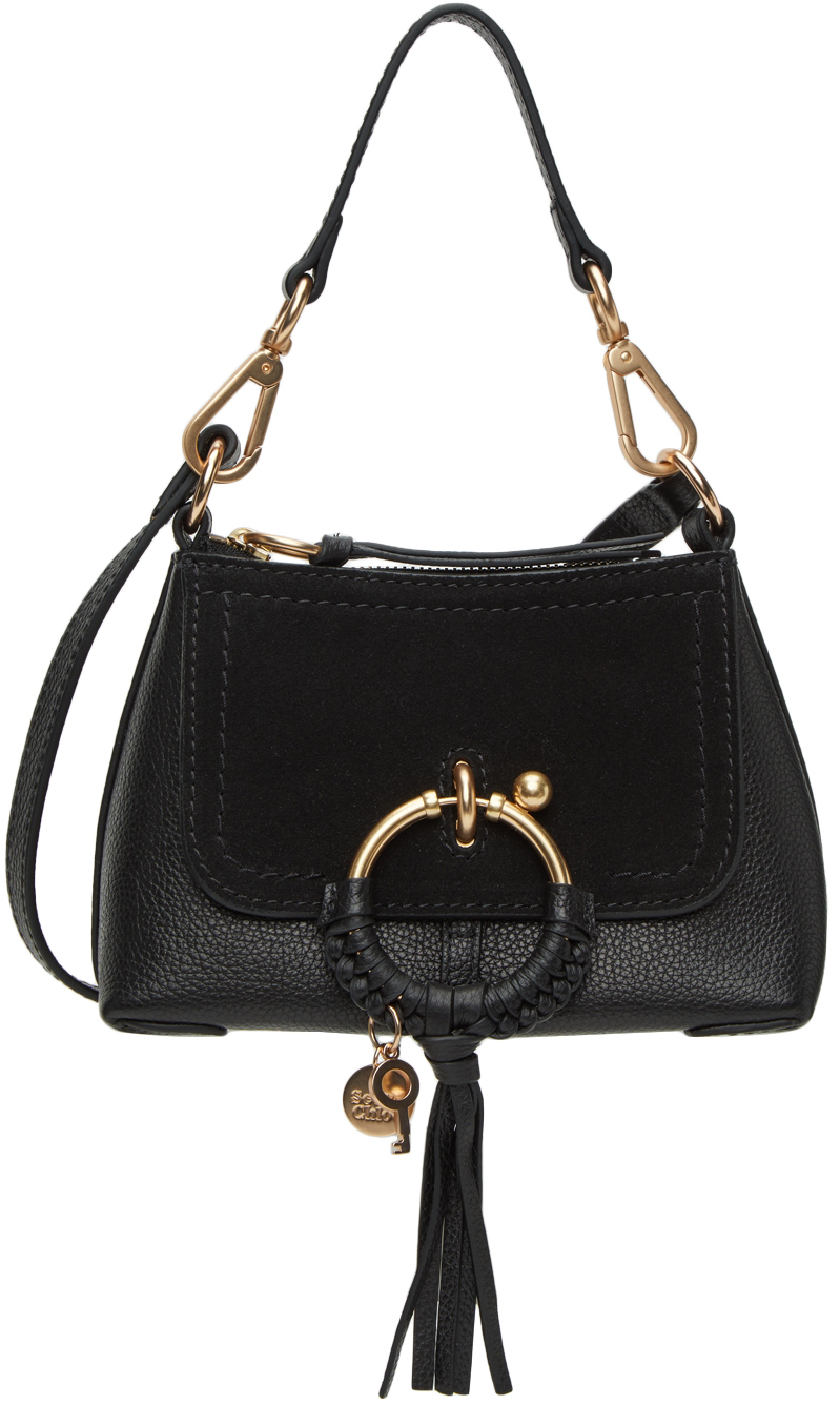 See by Chloé: Black Mini Joan Bag | SSENSE