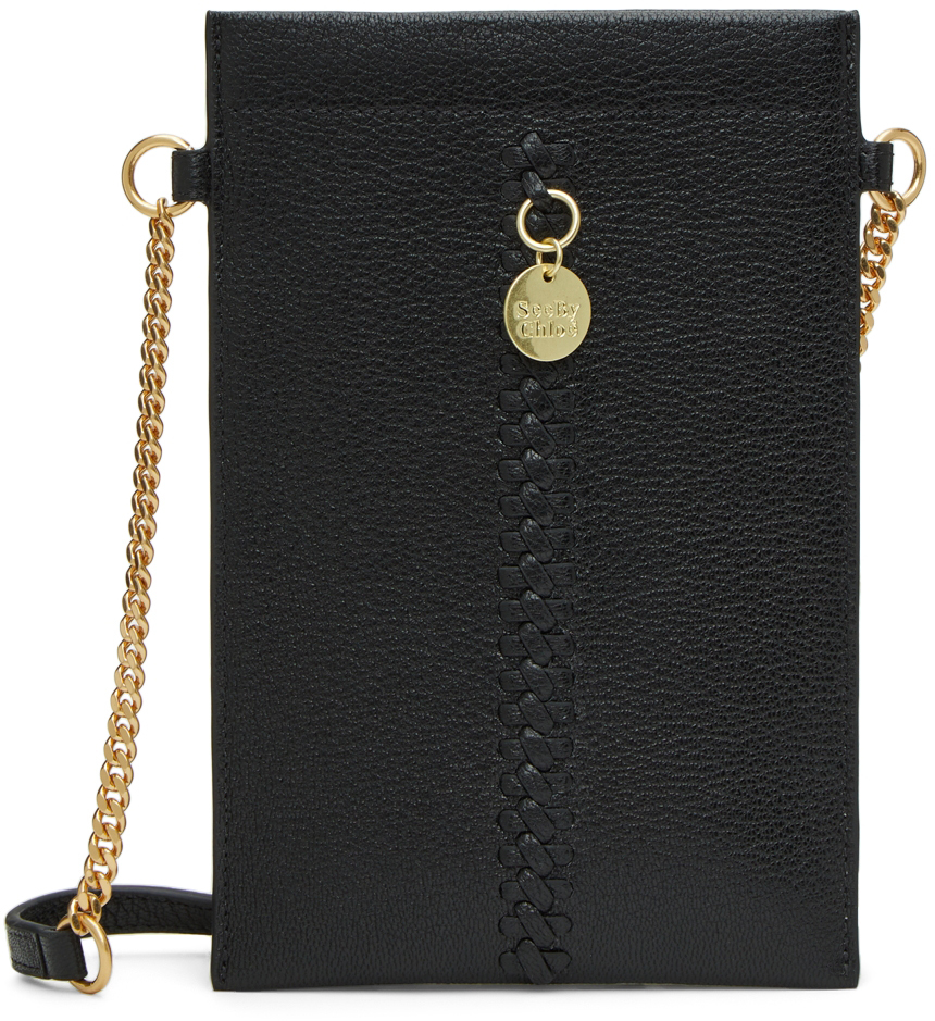 See By Chloé Tilda Phone Pouch in Black