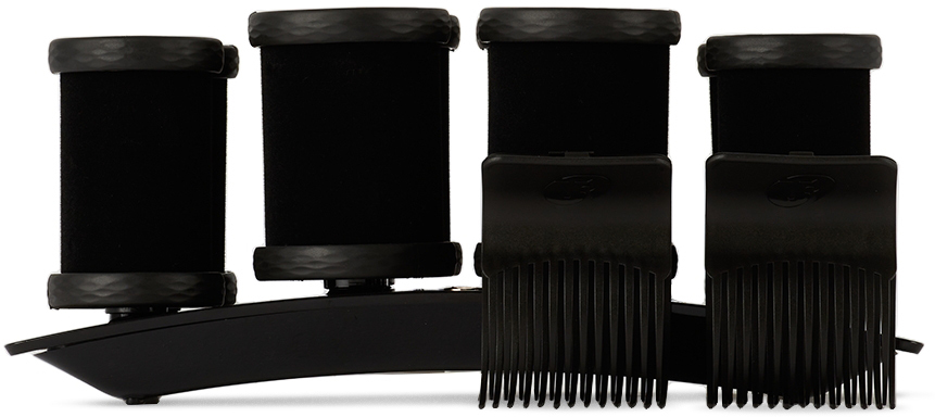 T3 Black  Volumizing Luxe Hot Rollers Set In Na