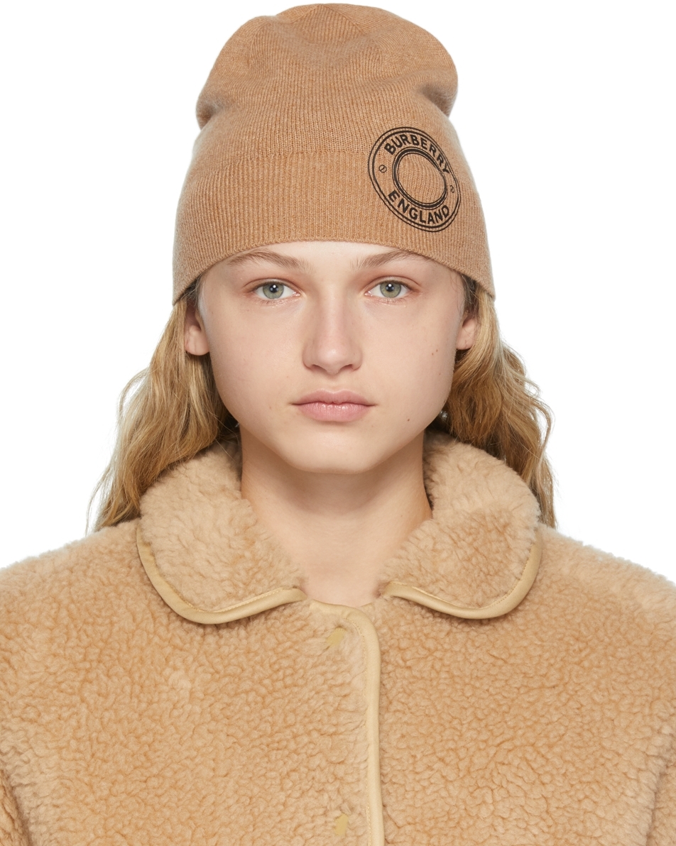 womens burberry beanie