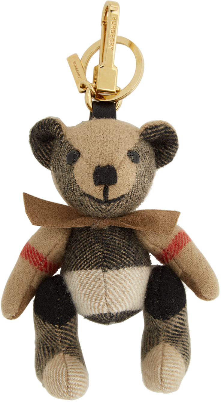 burberry bear keychain