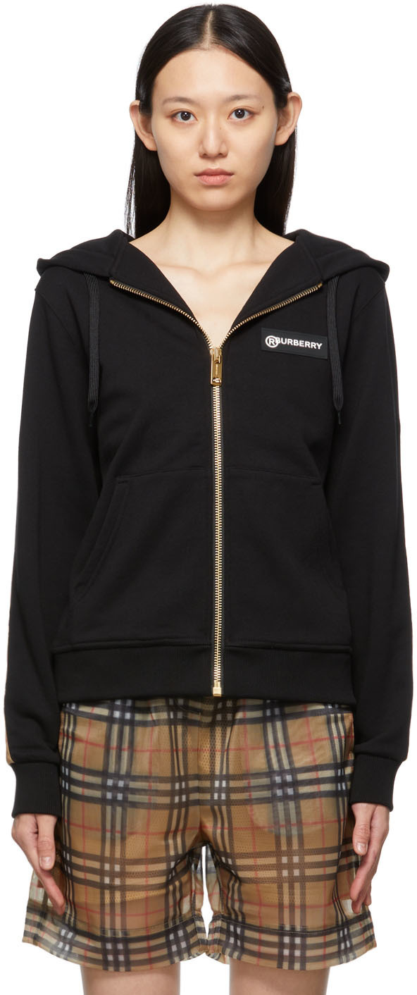 burberry hoodie zip up