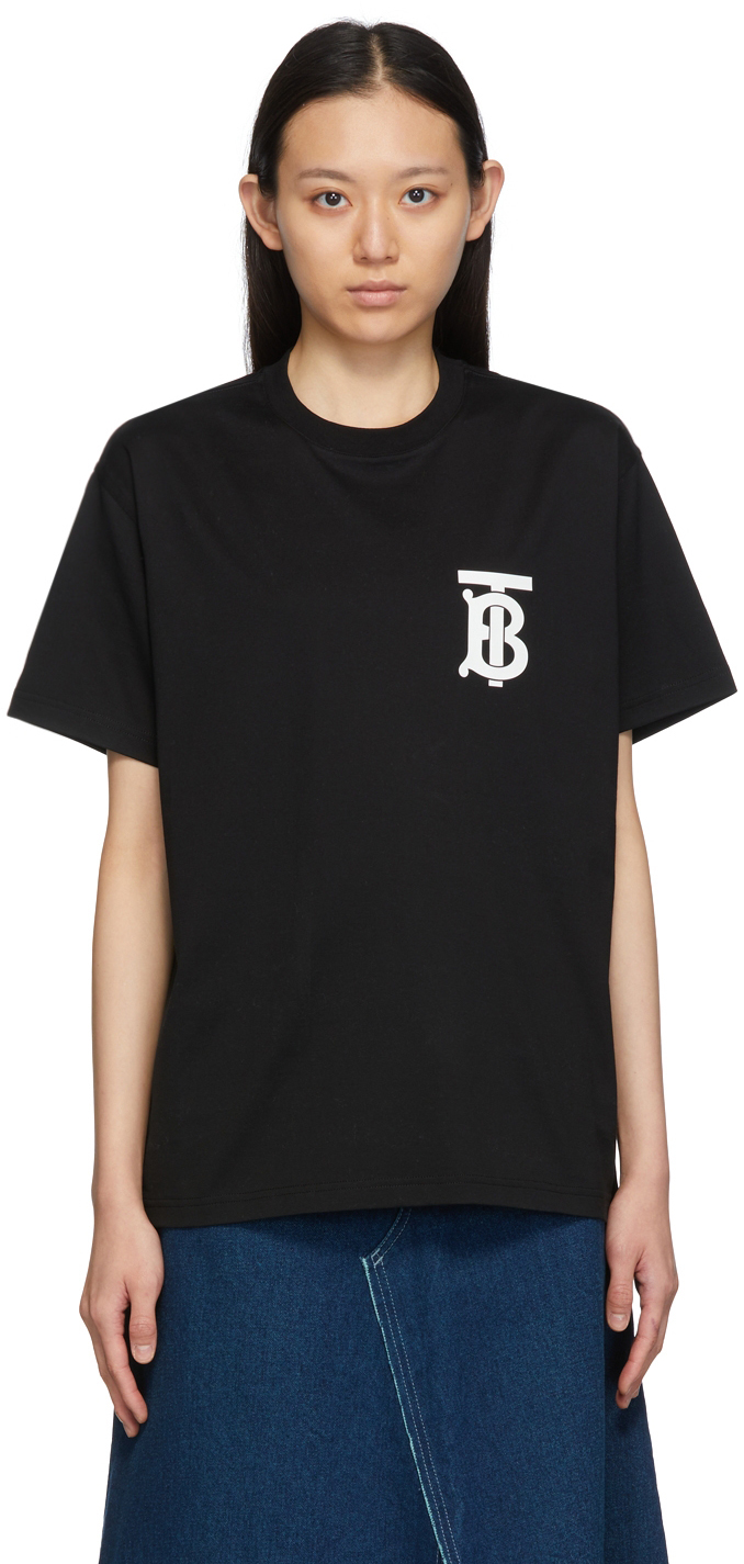 burberry motif t shirt