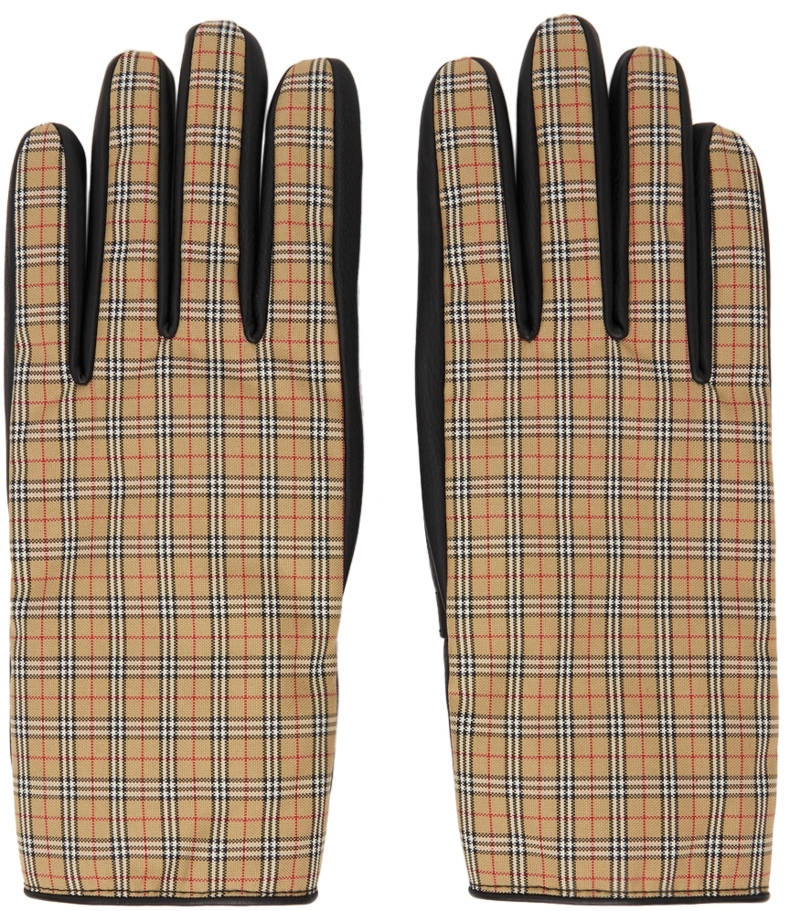 mens burberry gloves