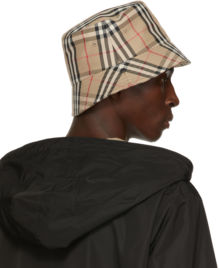 Burberry Horseferry-embroidery Bucket Hat - Farfetch