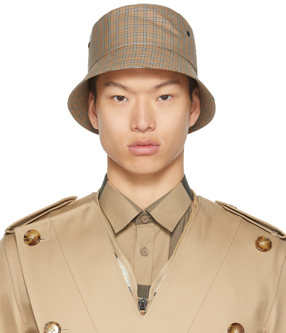 Burberry Check Bucket Hat