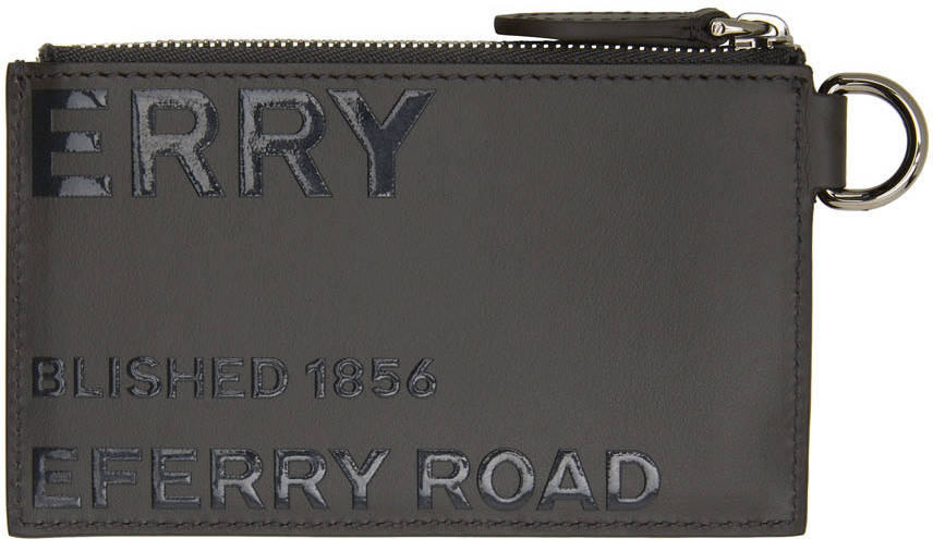Burberry Alwyn Lanyard Card Holder in Brown