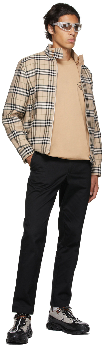 Burberry リバーシブル ヴィンテージ チェック ハリントン ジャケット