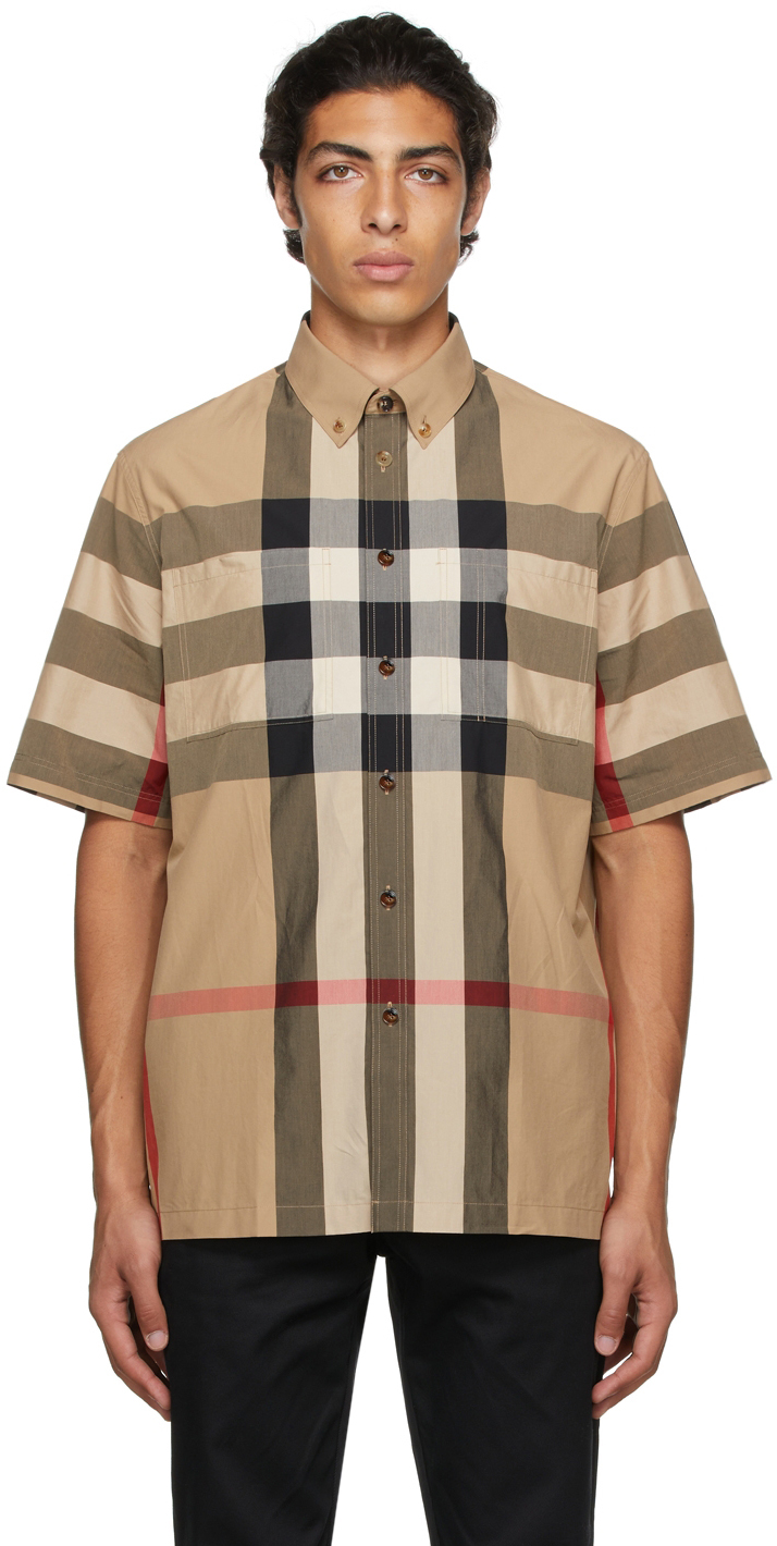 Burberry shirts for Men | SSENSE