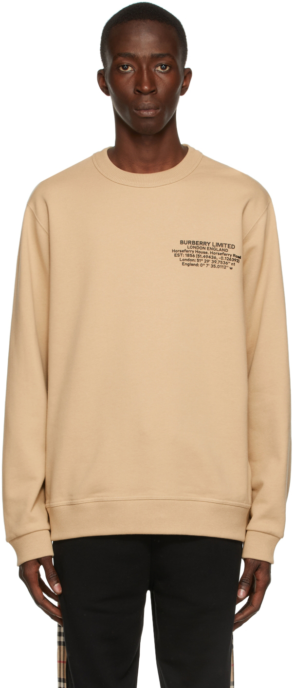 burberry sweat shirt