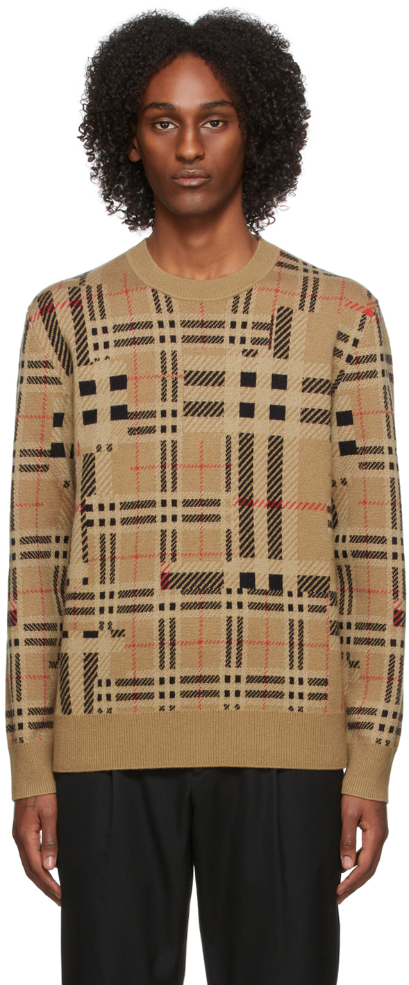 burberry brown sweater