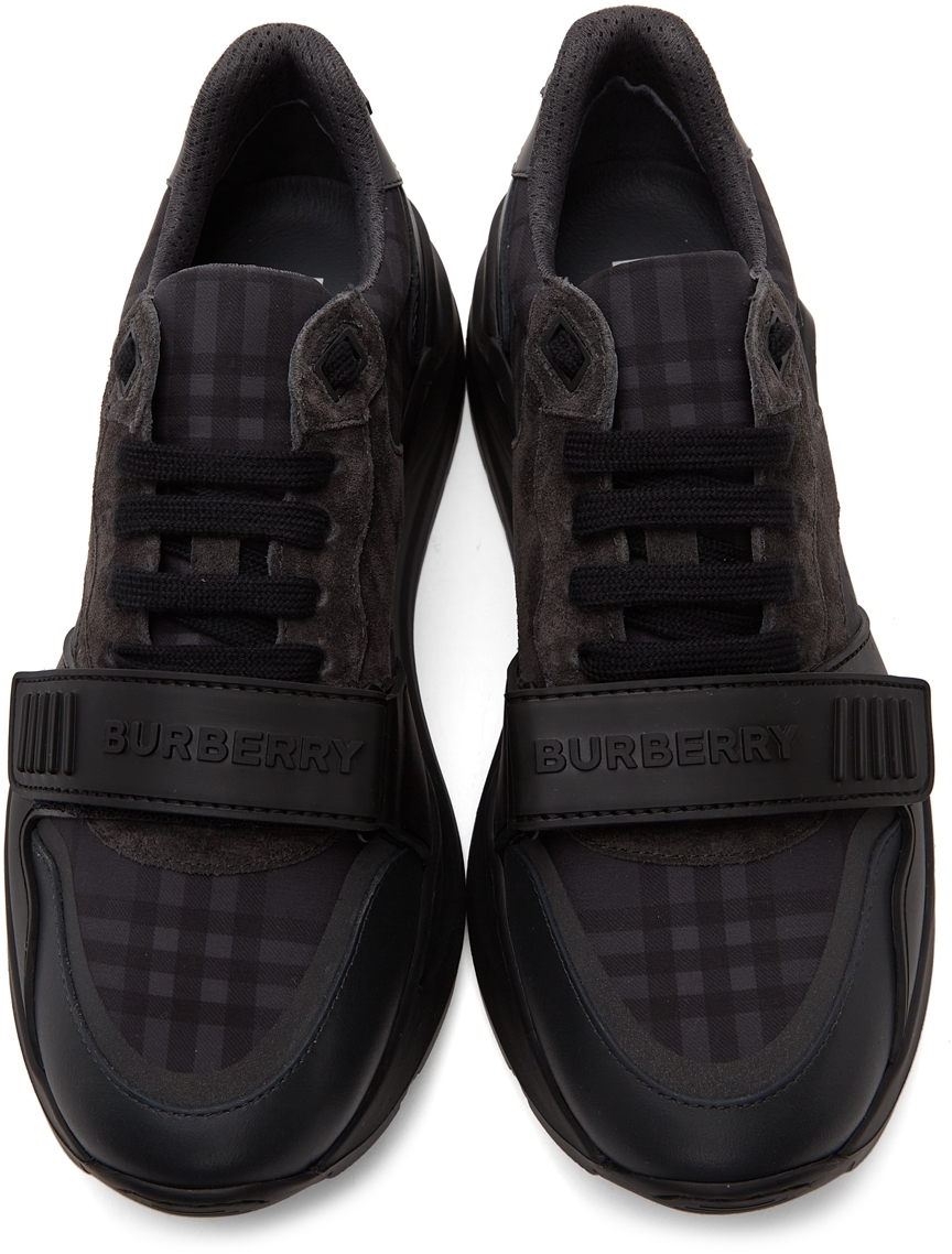 BURBERRY Sneakers Men, Vintage Check sneakers Beige