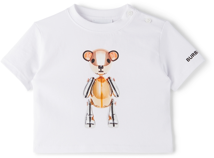 Baby Thomas Bear Print T-Shirt Ssense Abbigliamento Top e t-shirt T-shirt T-shirt a maniche corte 