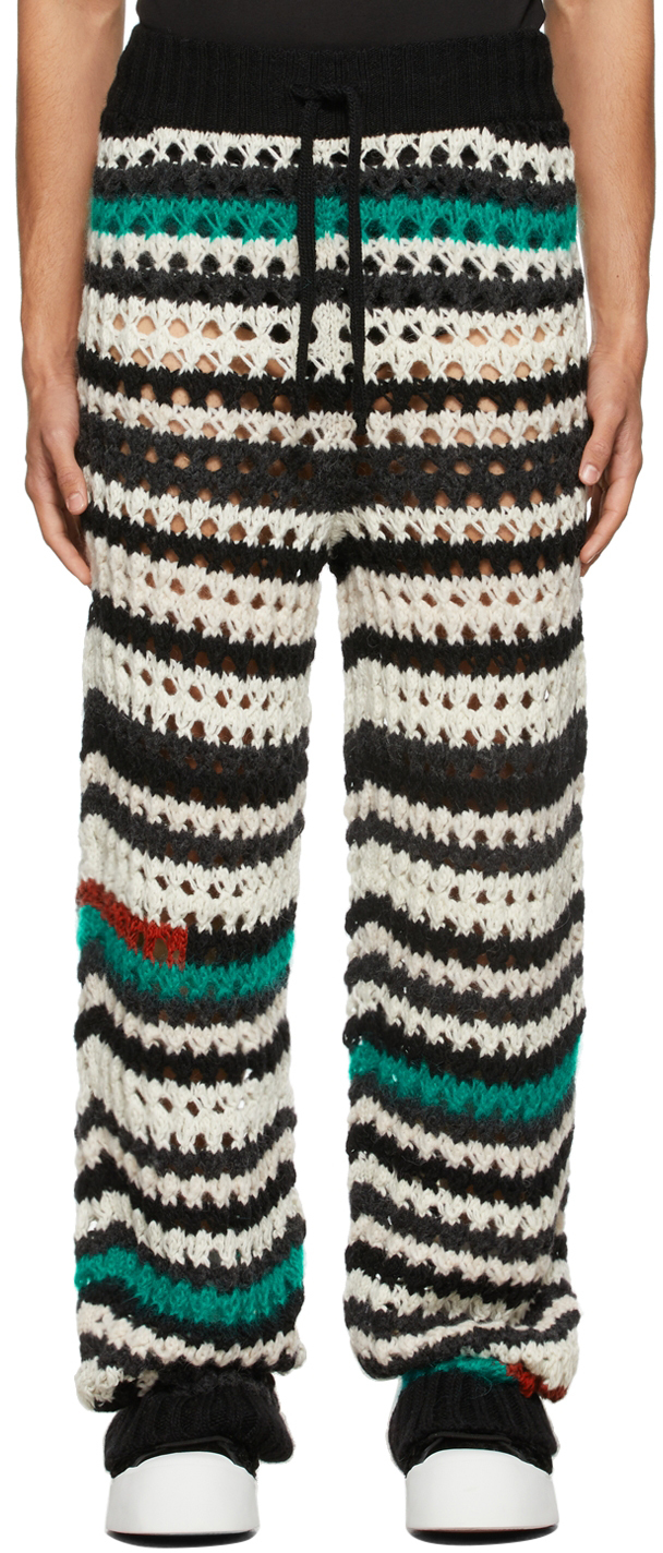 Marni Multicolor Crochet Sweatpants 