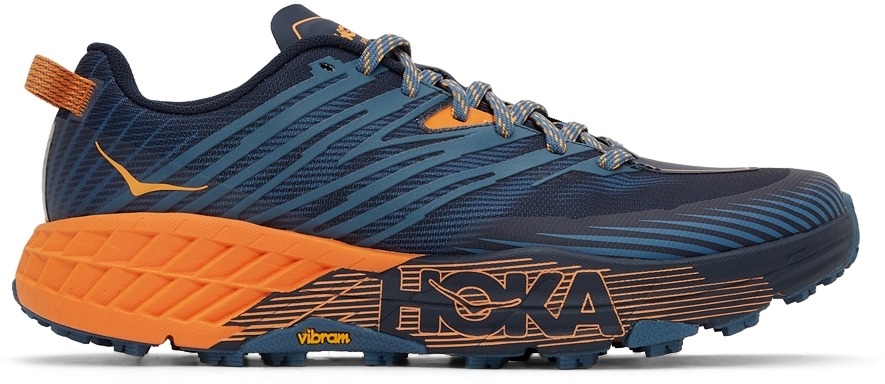 Hoka One One Speedgoat 4 Real Teal Persimmon Orange - 1106525-RTPO