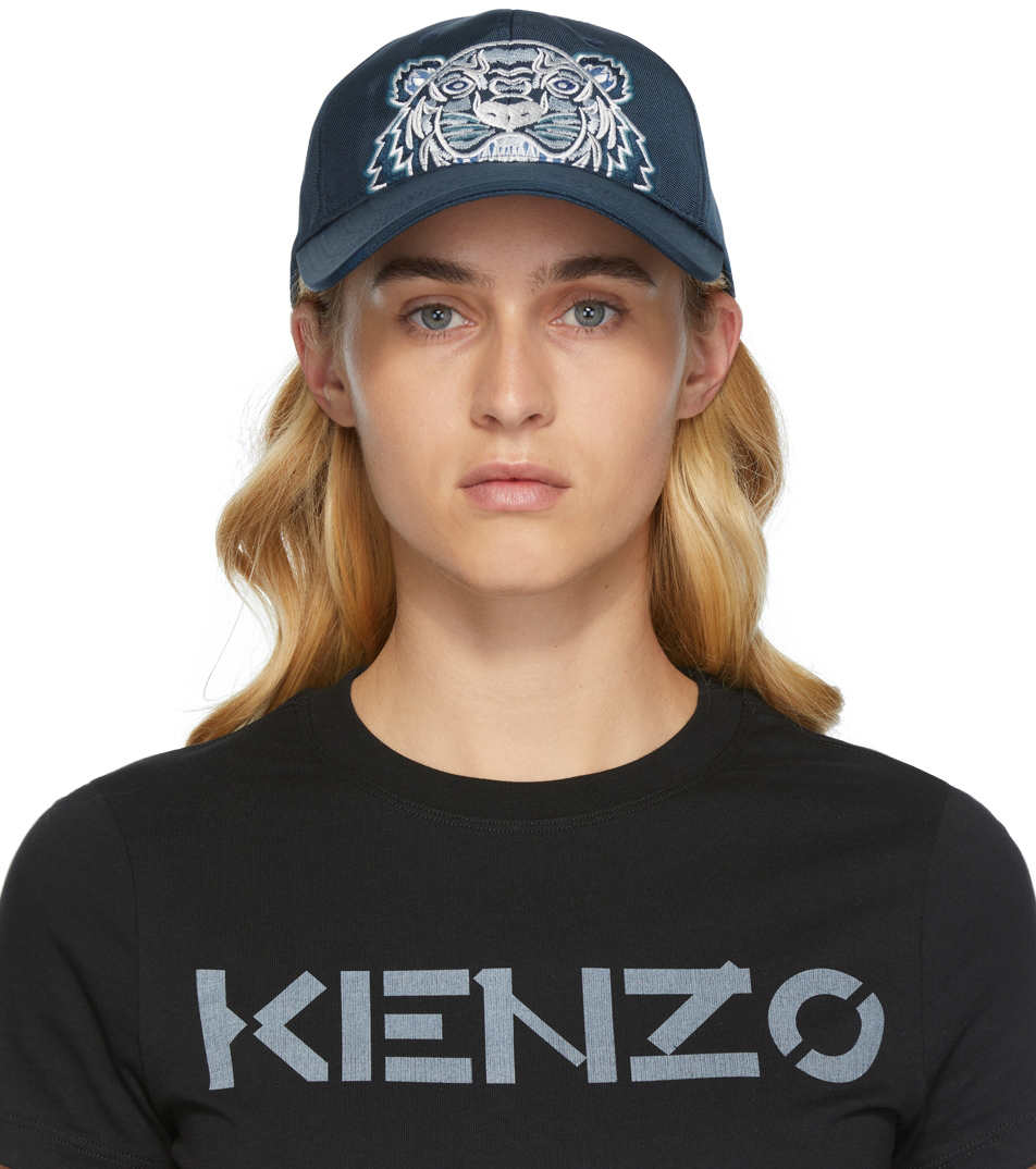 kenzo canvas kampus tiger cap